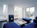 Stufa a pellet Carlotta Easy Blu