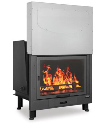 termocamino a legna idro 26000 vibrok