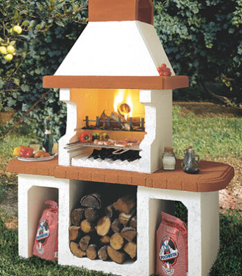 barbecue a legna da giardino