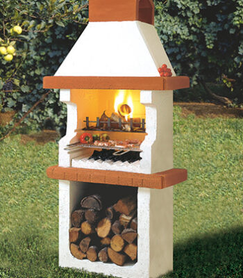 barbecue a legna da giardino