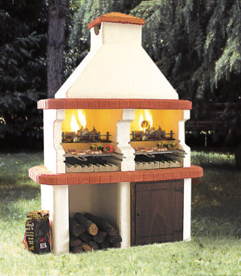 barbecue a legna da giardino