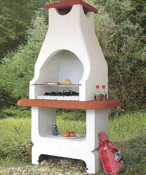 barbecue a legna da giardino