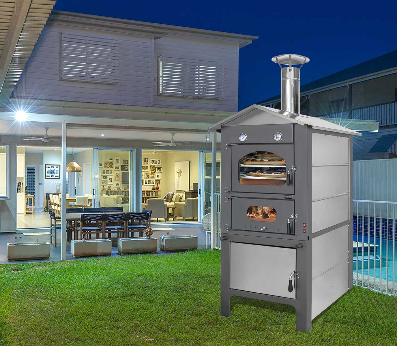 forno a legna da giardino