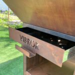 cassetto raccoglicenere barbecue vibrok steakhouse