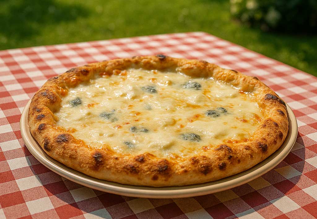 pizza-ai-4-formaggi-cotta-nel-forno-a-legna-da-giardino